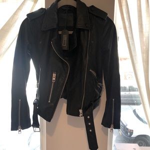 AllSaints Balfern Leather Jacket